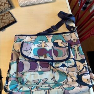 Coach 
Colorful Patterned Women's Bag